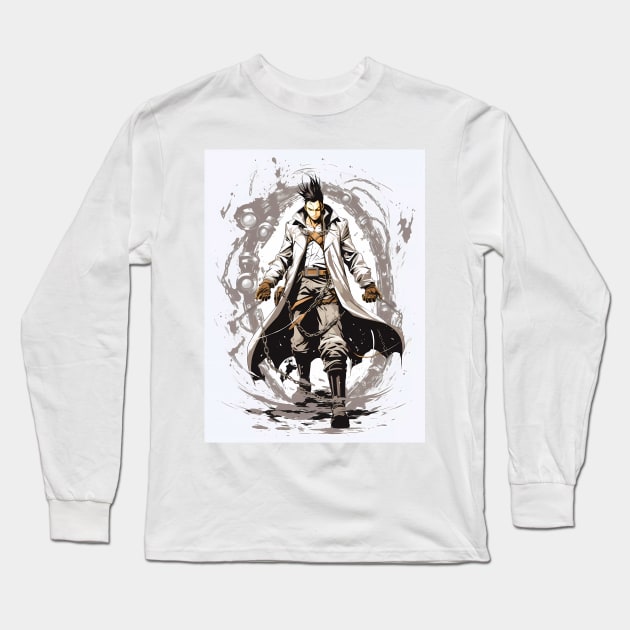 fullmetal alchemist brotherhood- ling yao action figure Long Sleeve T-Shirt by FunartsbyM